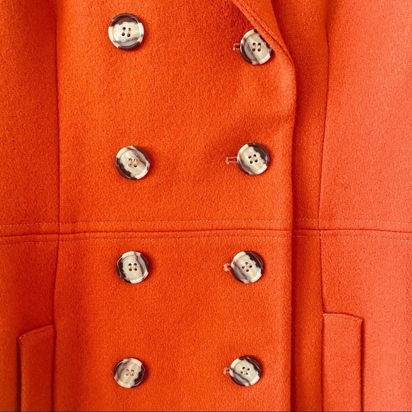 PAUL LEVY Vintage Wool Double Breast Coat Size M NEW - Picture 6 of 10